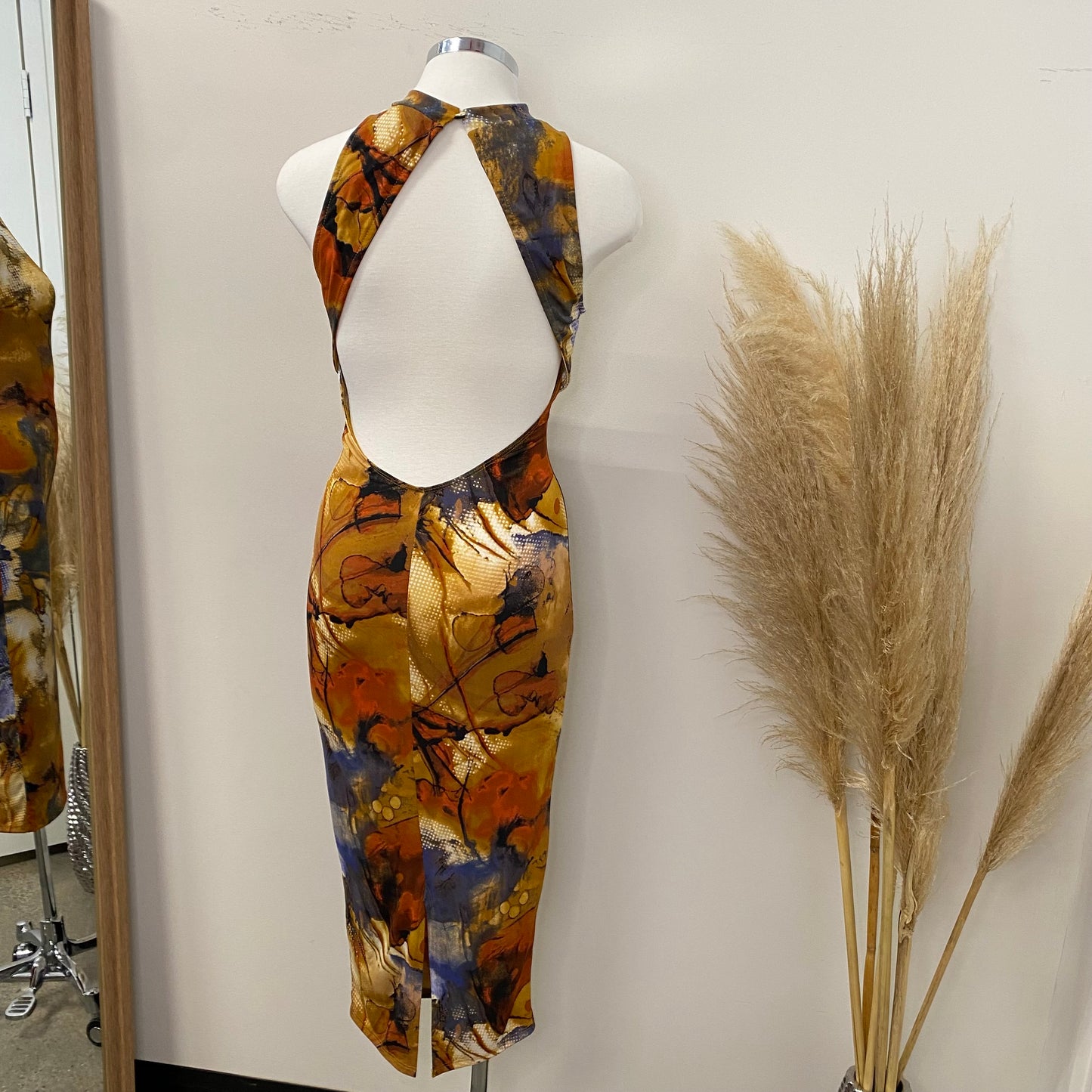 Camelia Dress-Multi