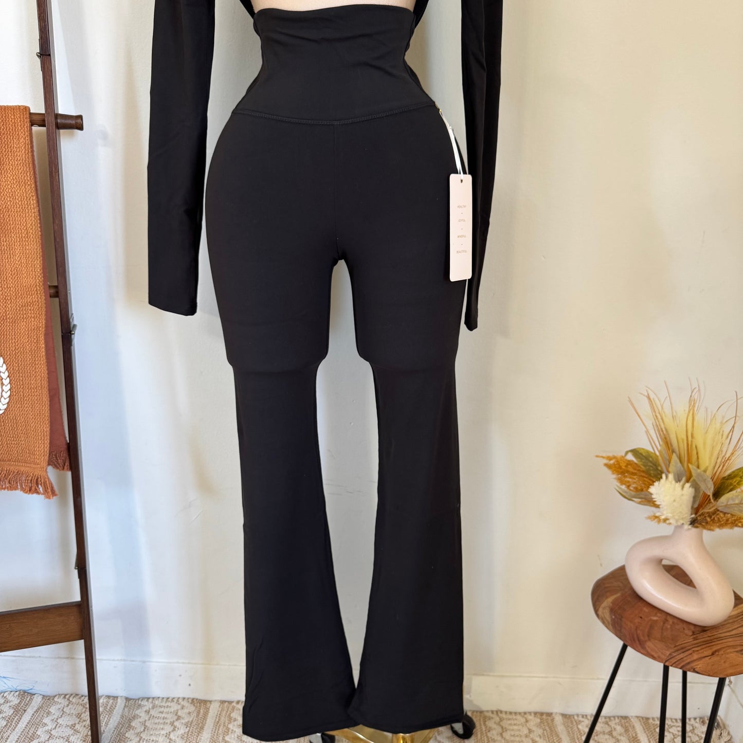 Flare Leggings-Black