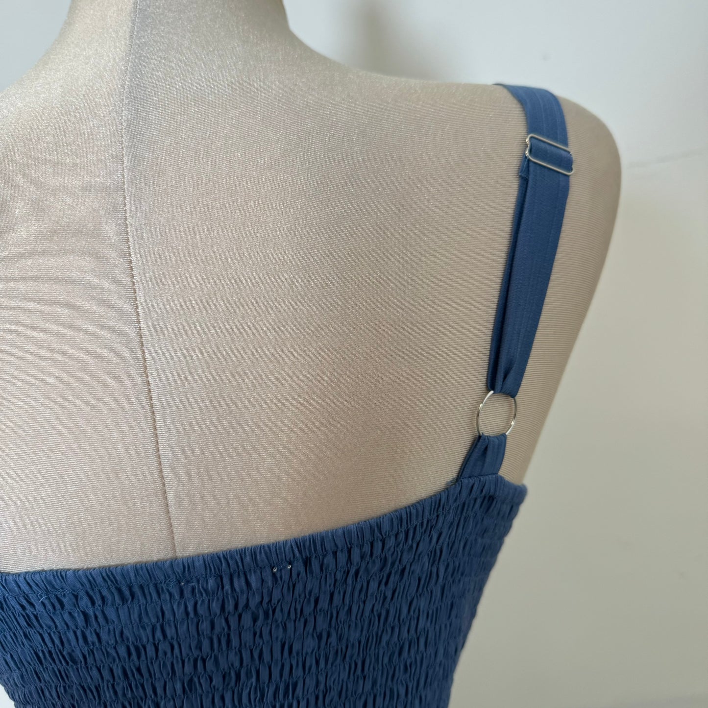 Picnic Corset Dress-Blue
