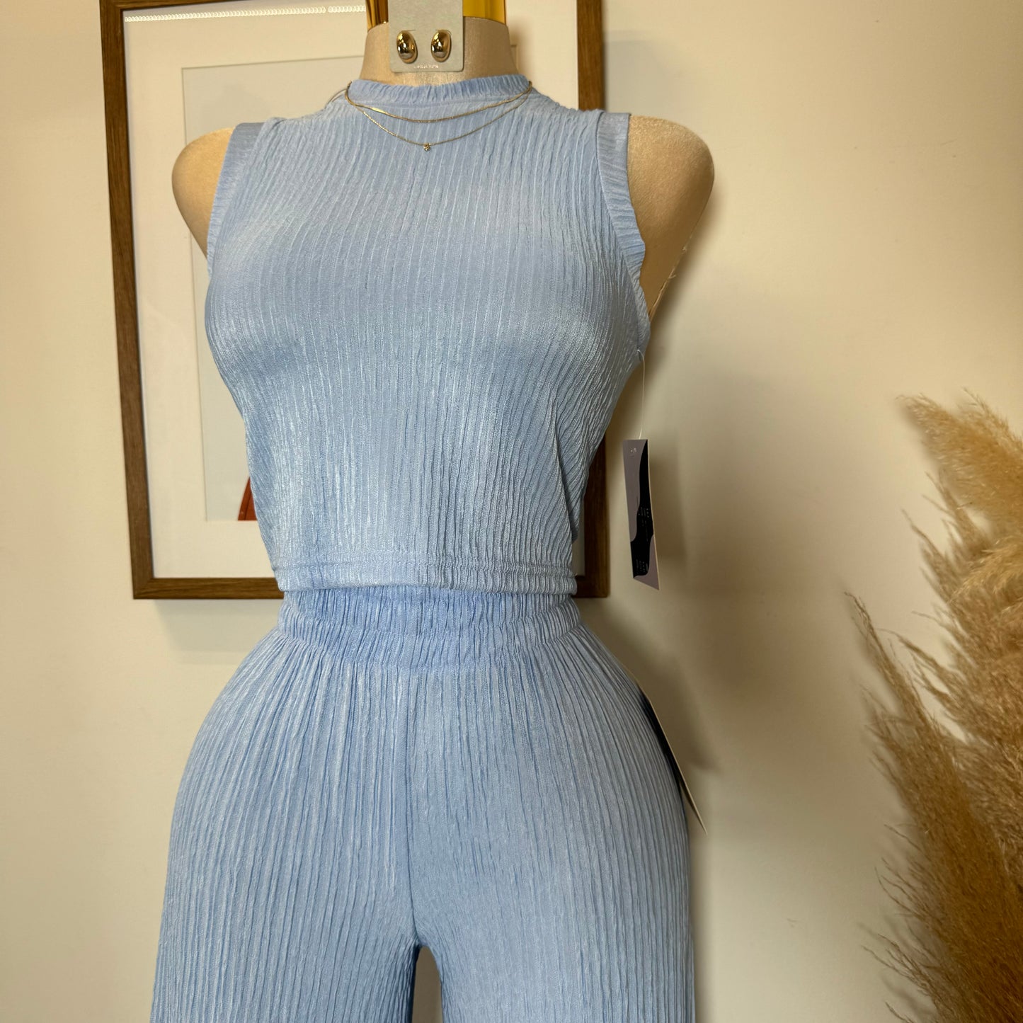 Tamara Two Piece Set-Baby Blue