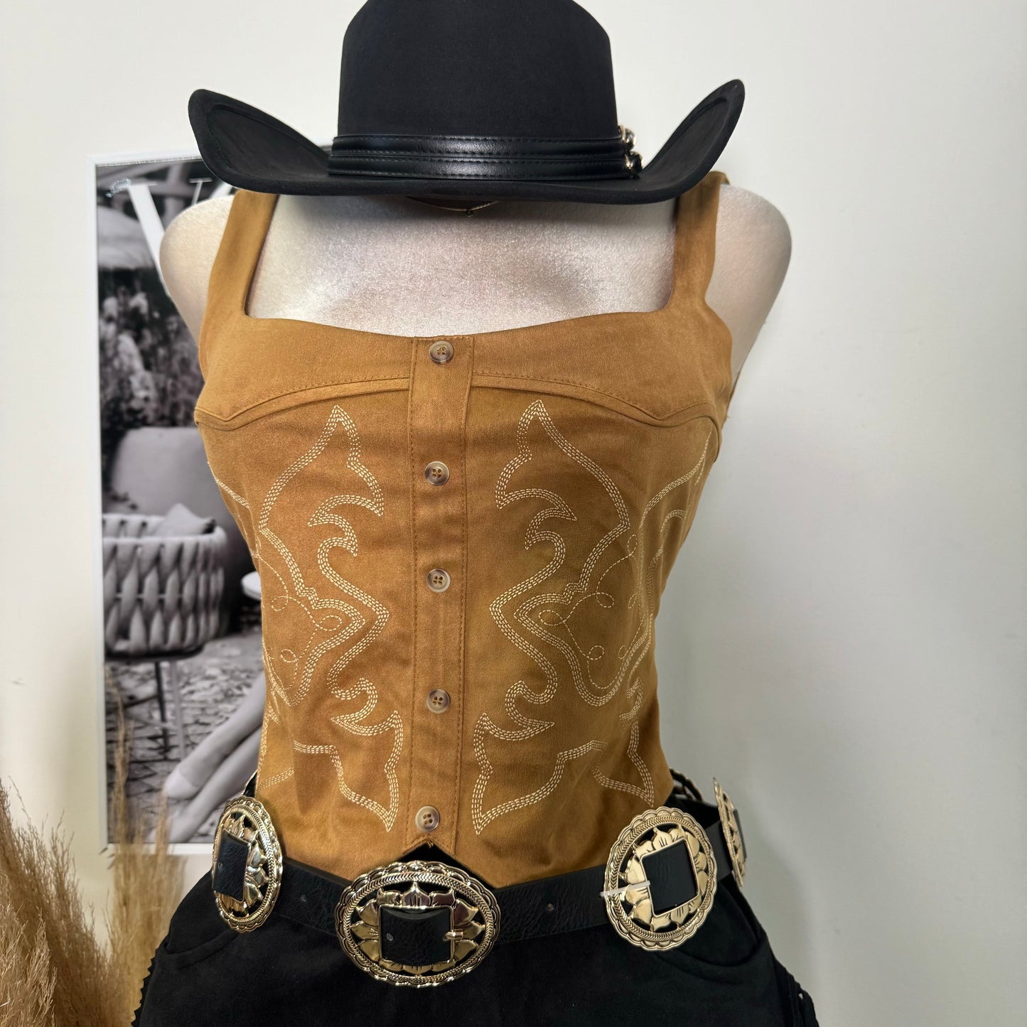 La chona Corset-Tan