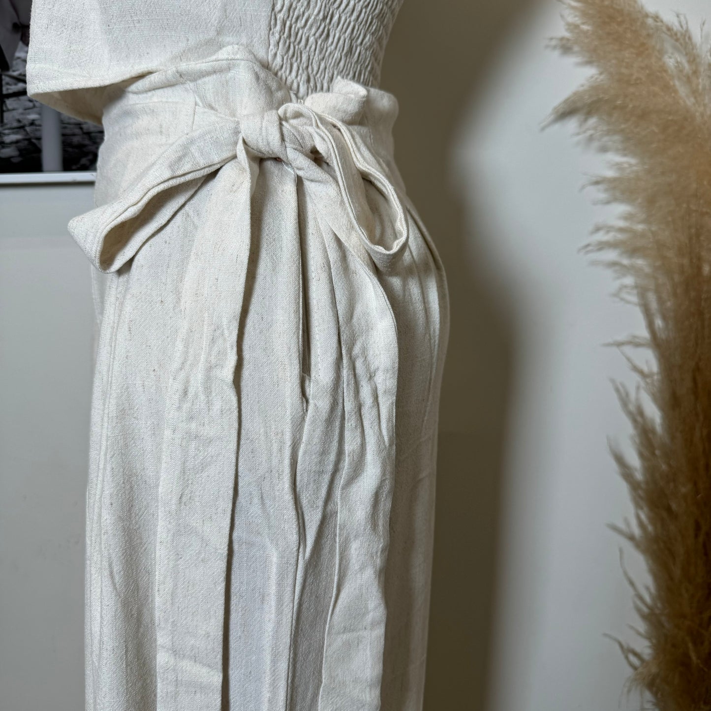 Tu Linen Pants Set-Natural