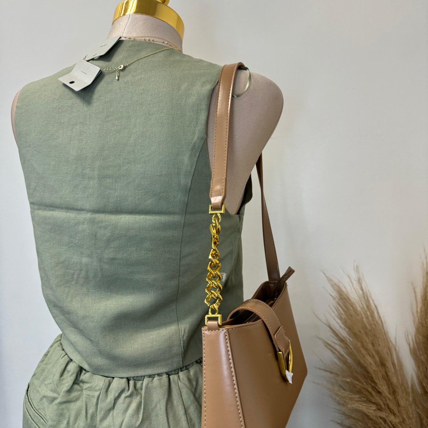 Knot Pant Set-Sage Green