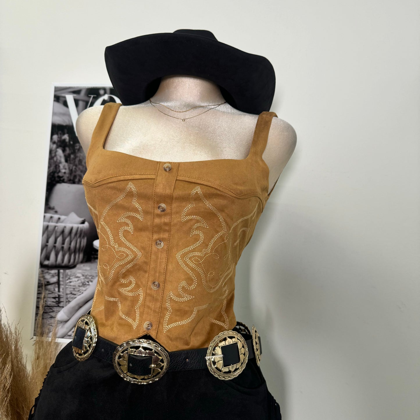 La chona Corset-Tan