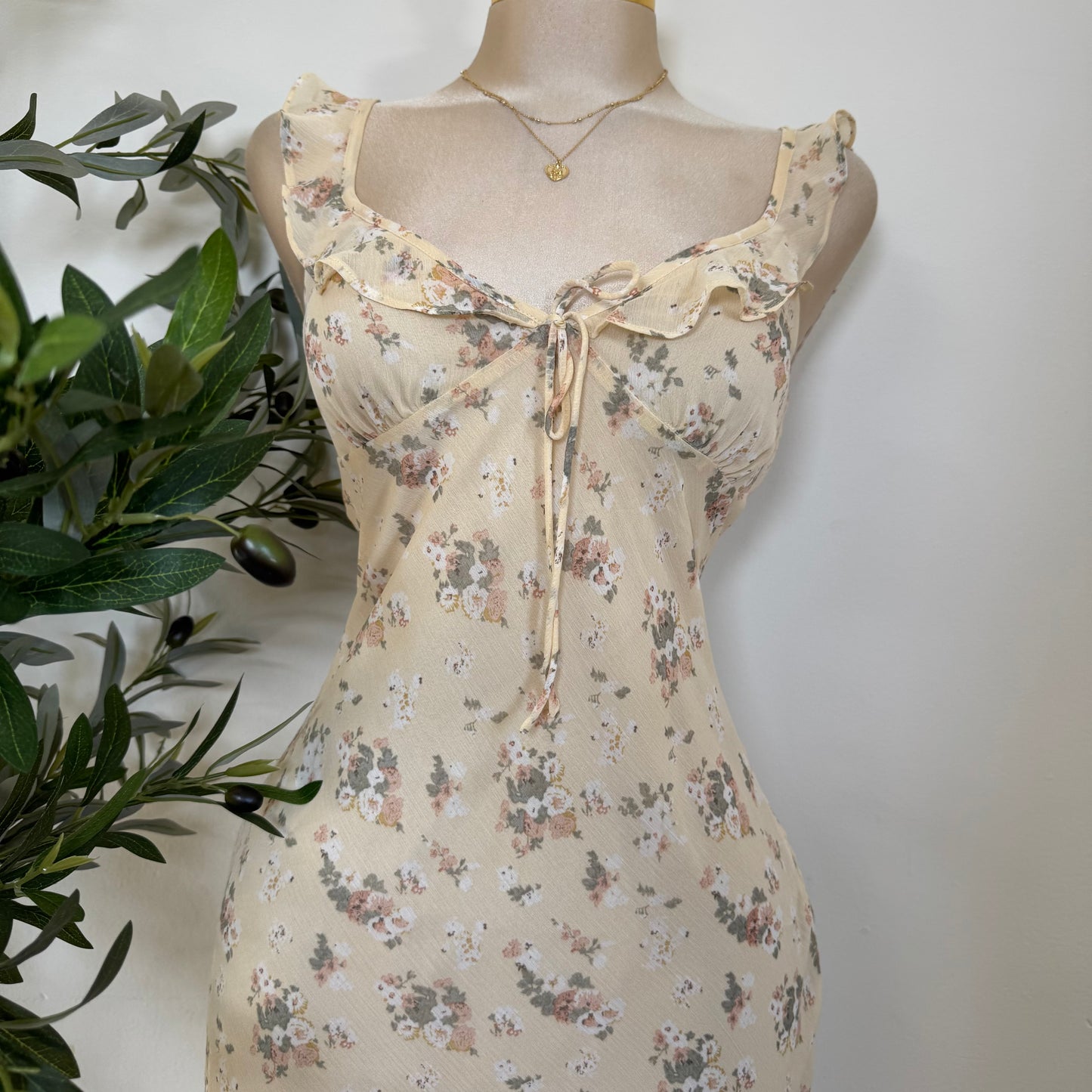 Ada Maxi Dress-Butter Yellow