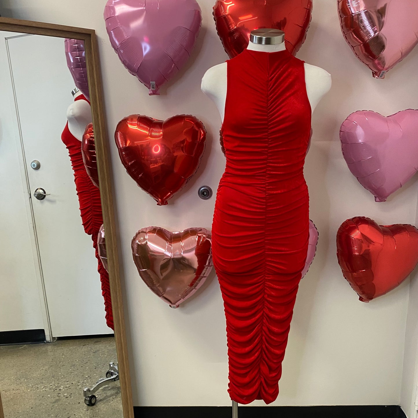 Amor Dress-Red