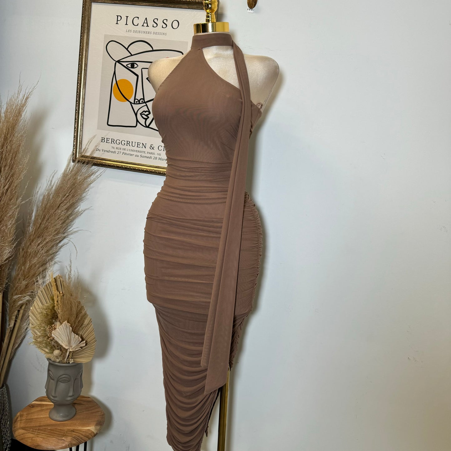 Evonne Dress-Brown