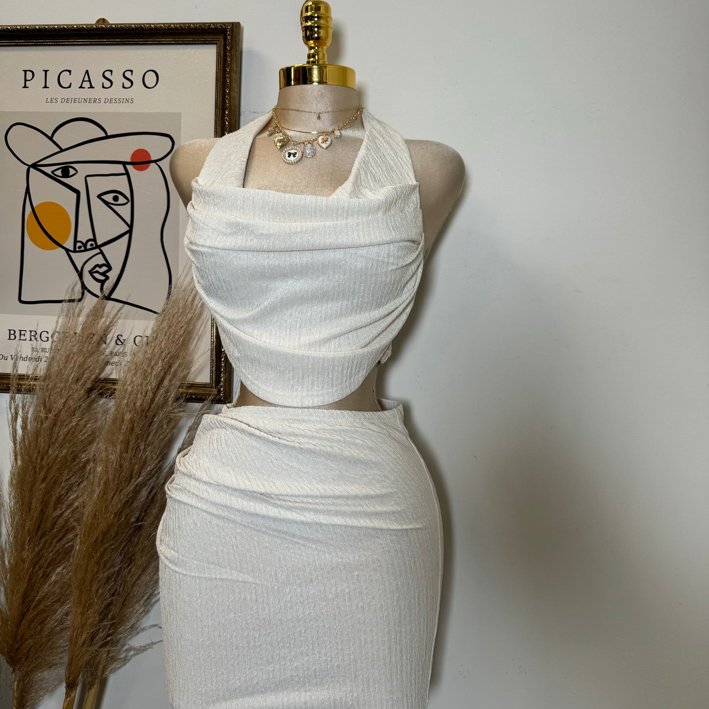 Coco Two piece Set-Cream