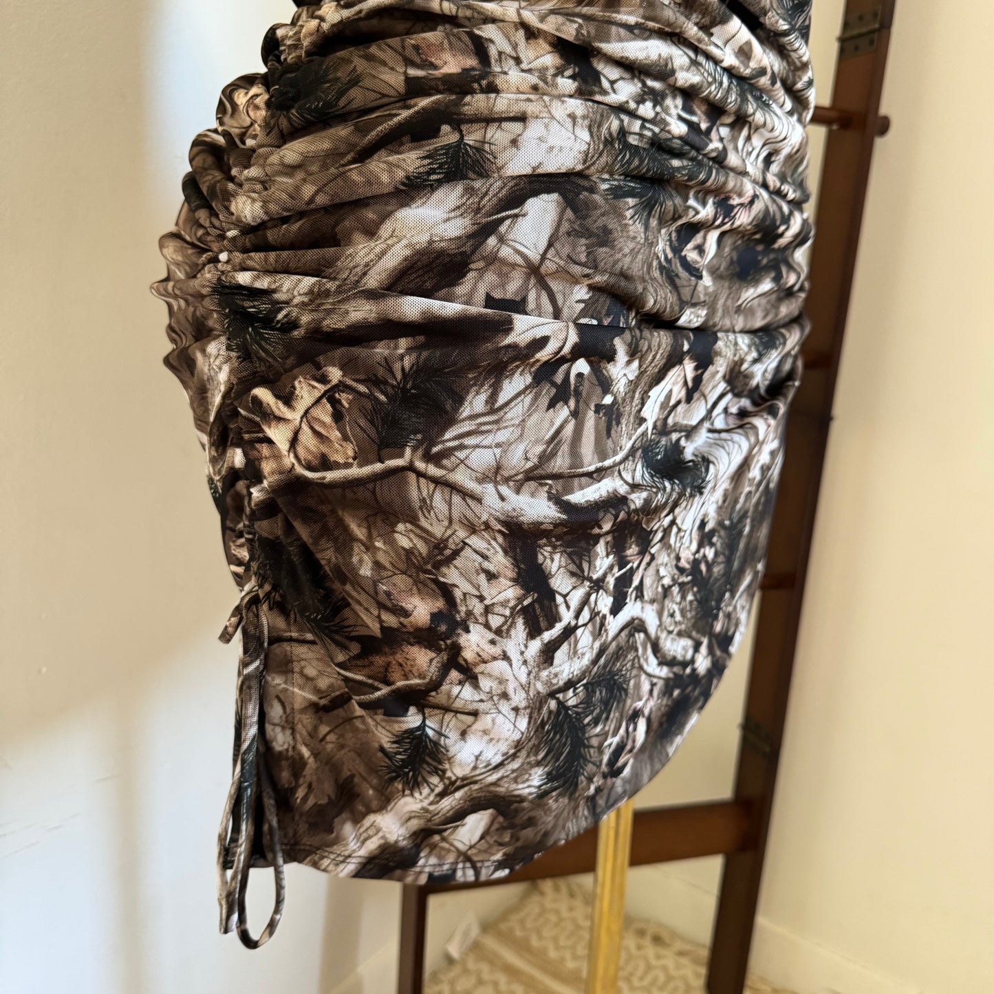 Camo Asymmetrical Dress Plus size -Camo