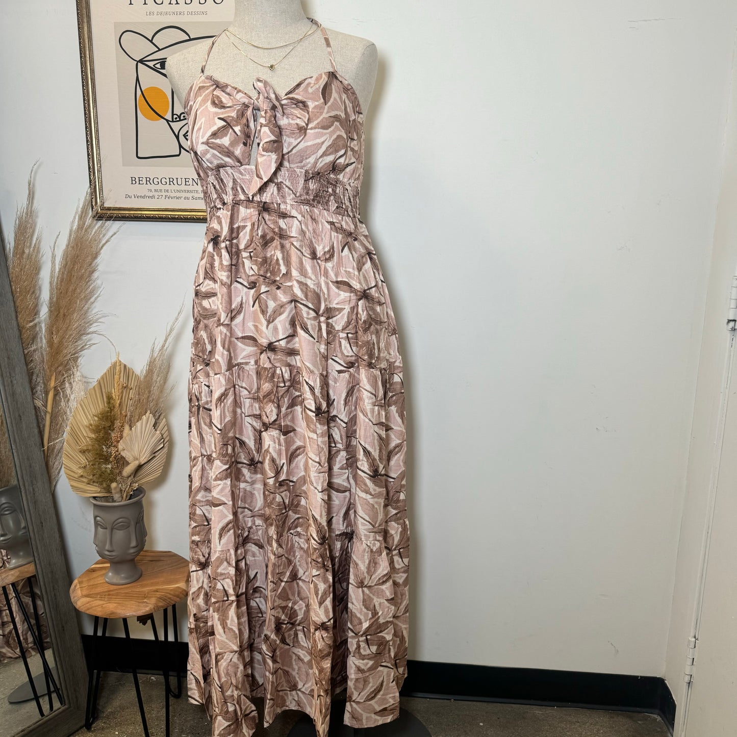 Rosita Plus size Dress-Blush
