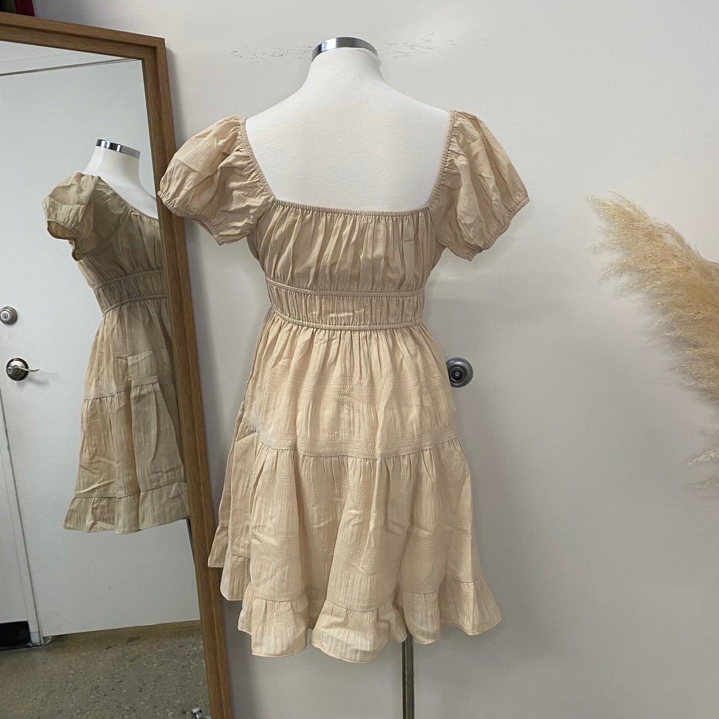 Daisy Dress-Beige