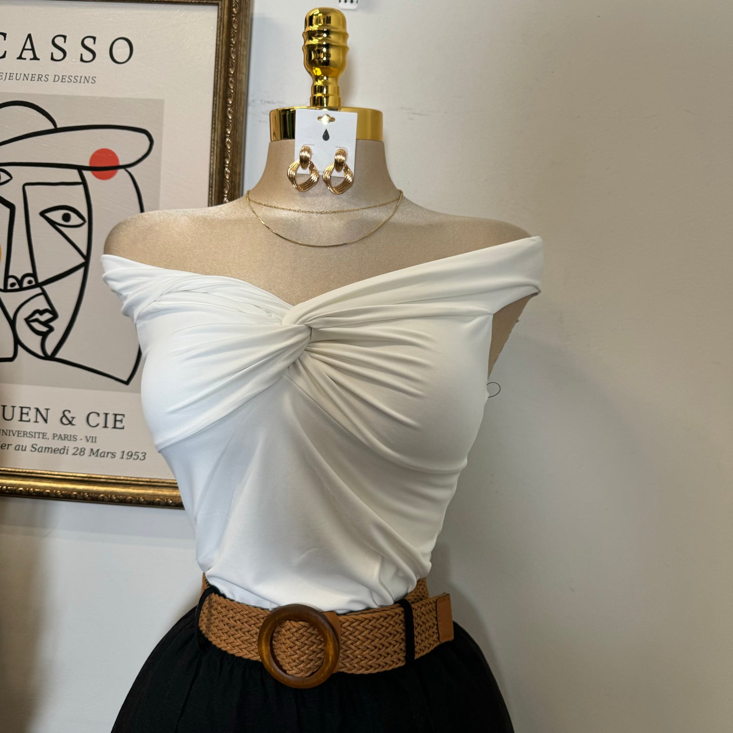 Twist Top-White
