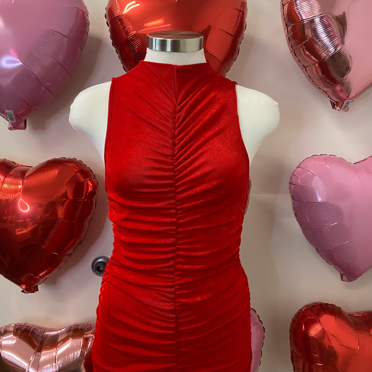 Amor Dress-Red