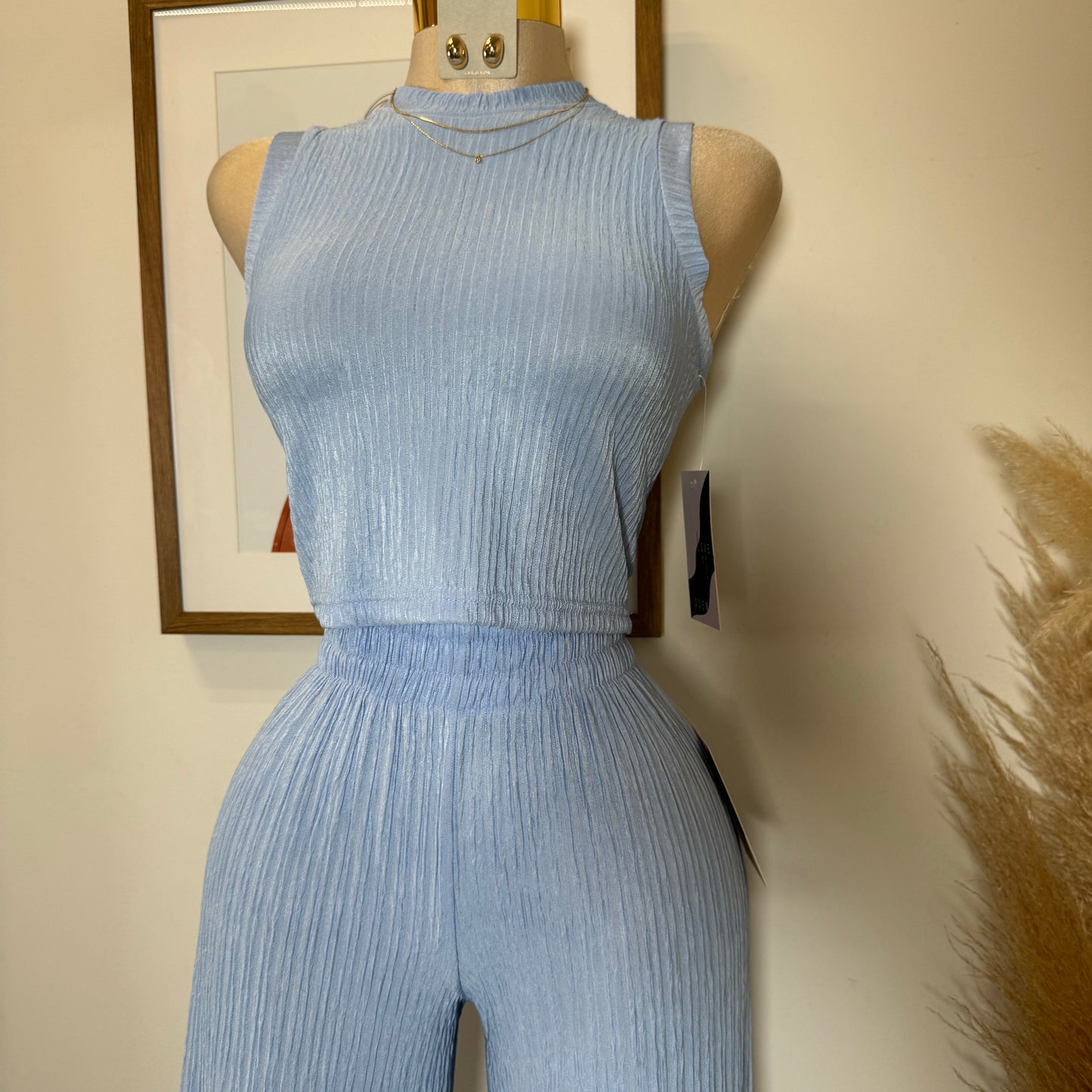 Tamara Two Piece Set-Baby Blue
