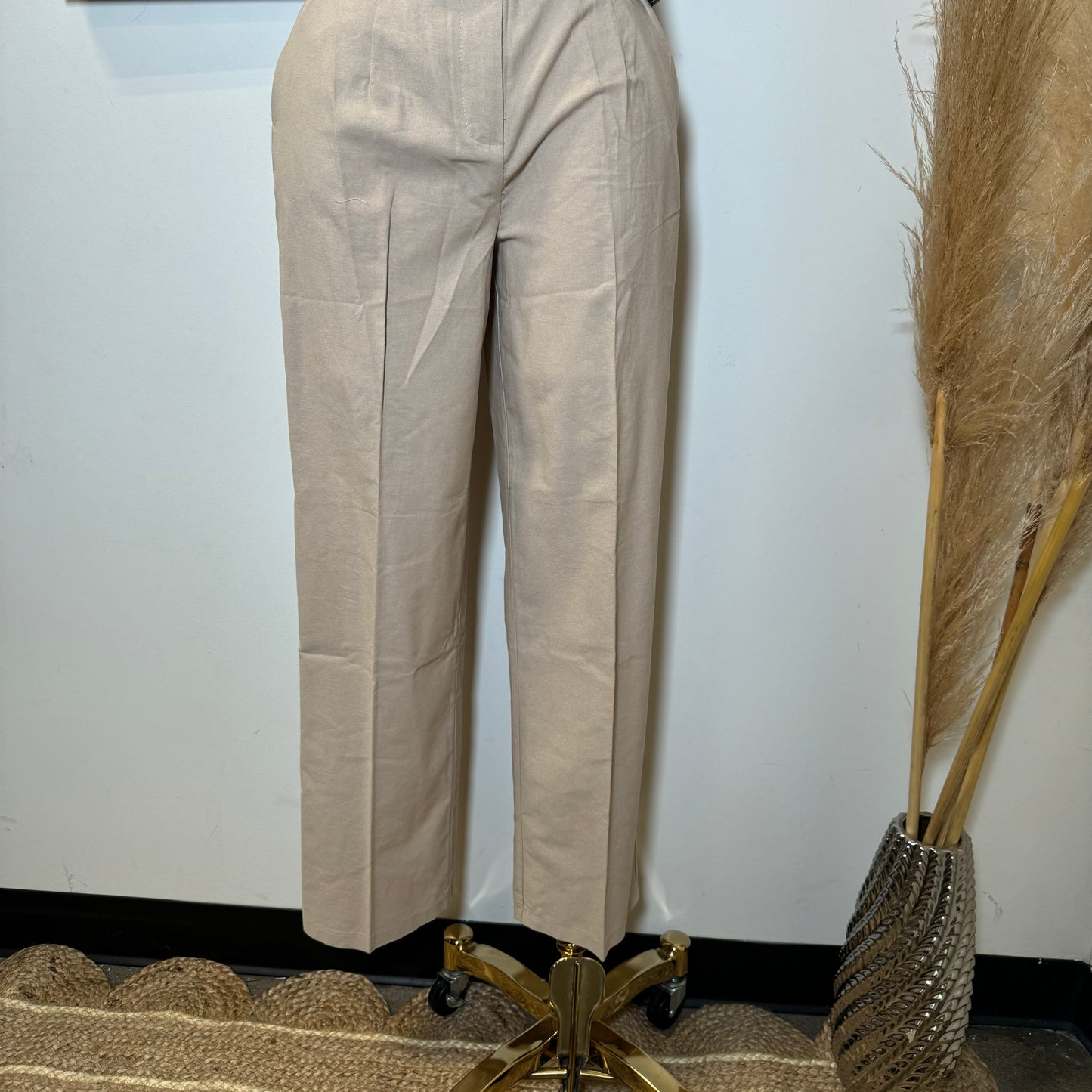Verano Pant Two Piece Set-Beige