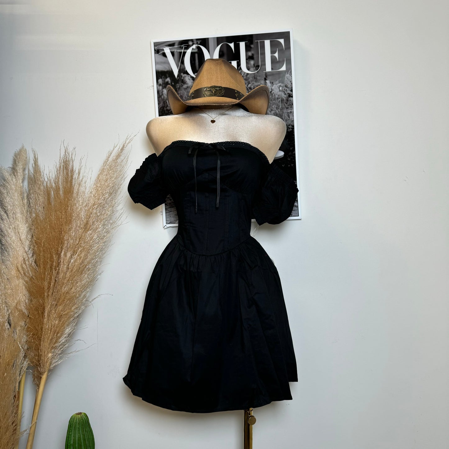 Corset Dress-Black