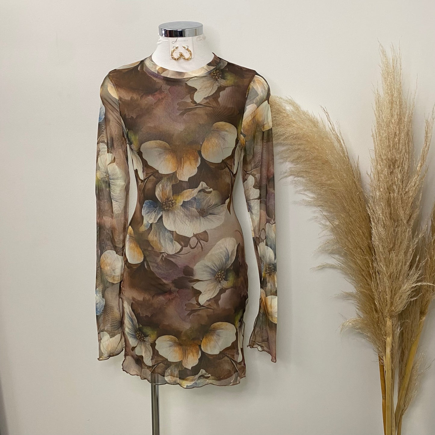 Limon Dress-Brown