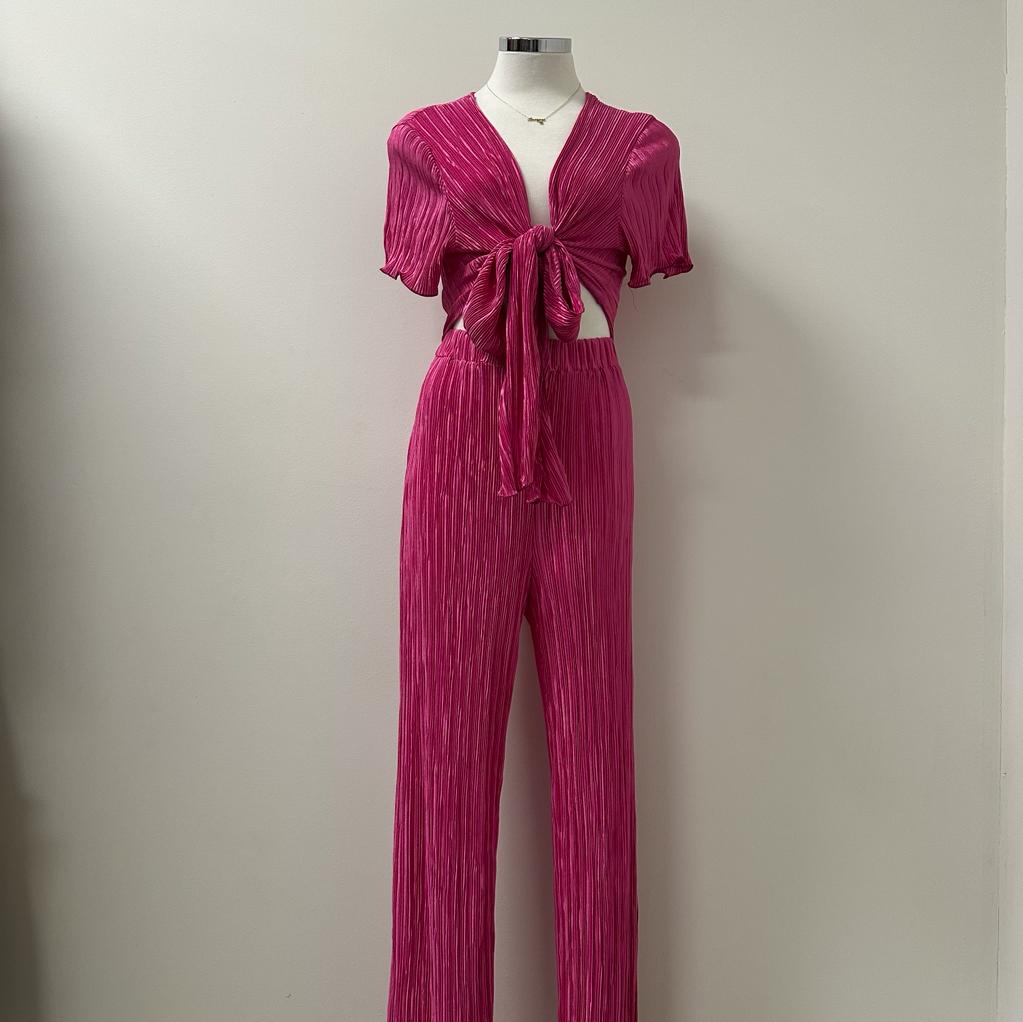 Pink 2 Pc Set -Hot Pink