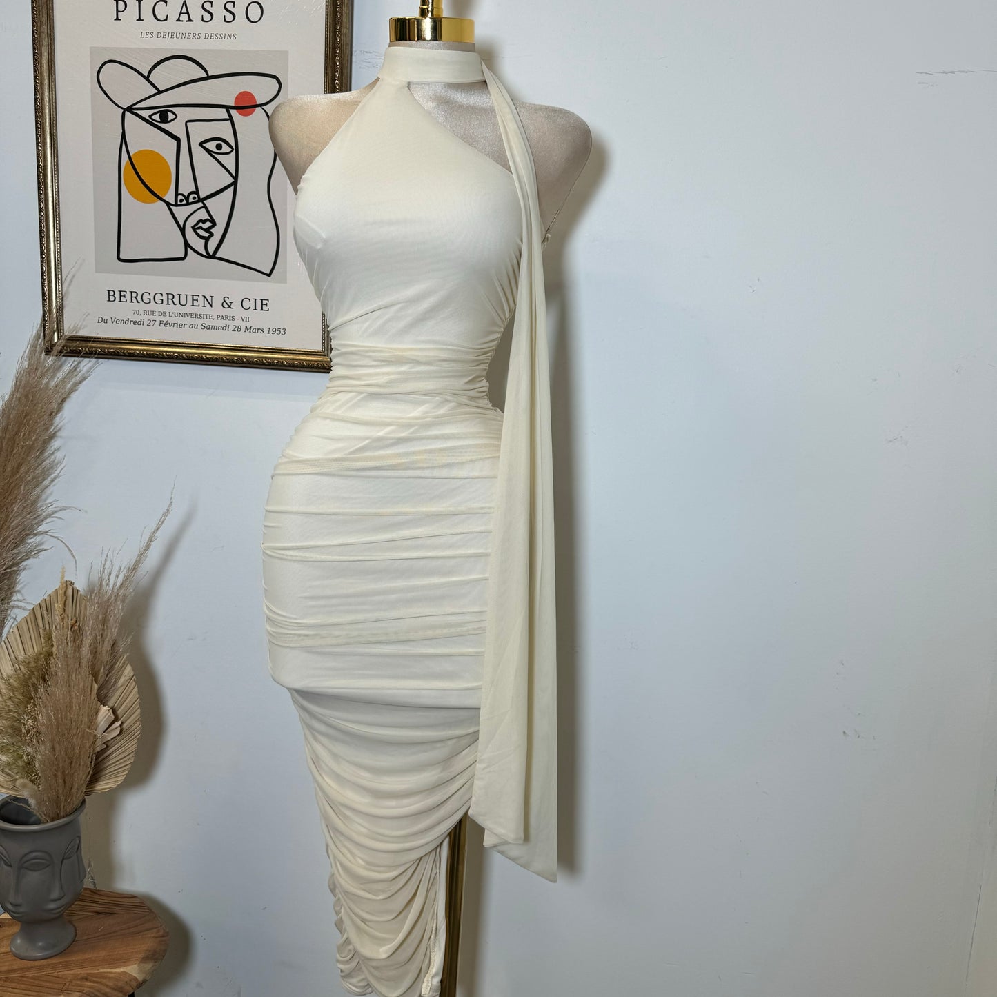 Evonne Dress-Ivory