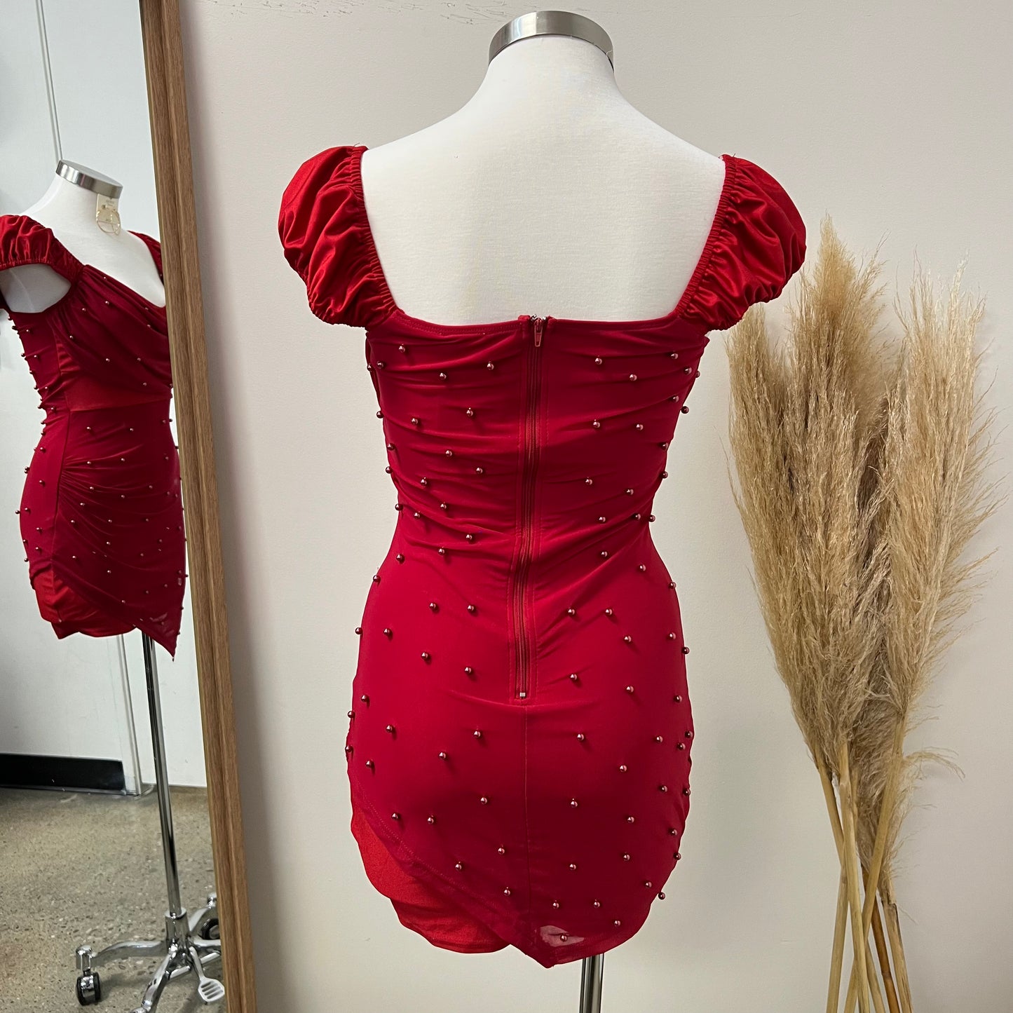 Lucí Dress-Red