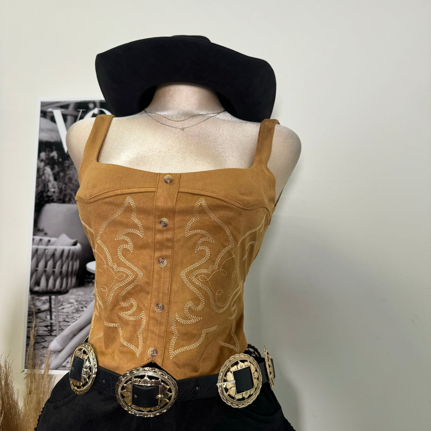 La chona Corset-Tan
