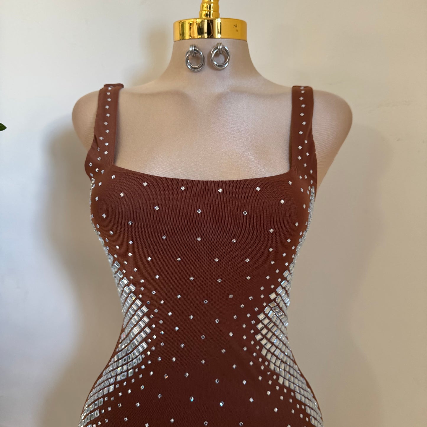 Yunia Dress-Coffee