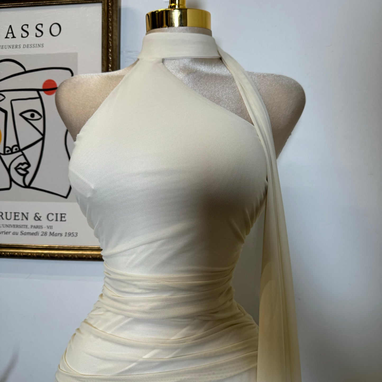 Evonne Dress-Ivory