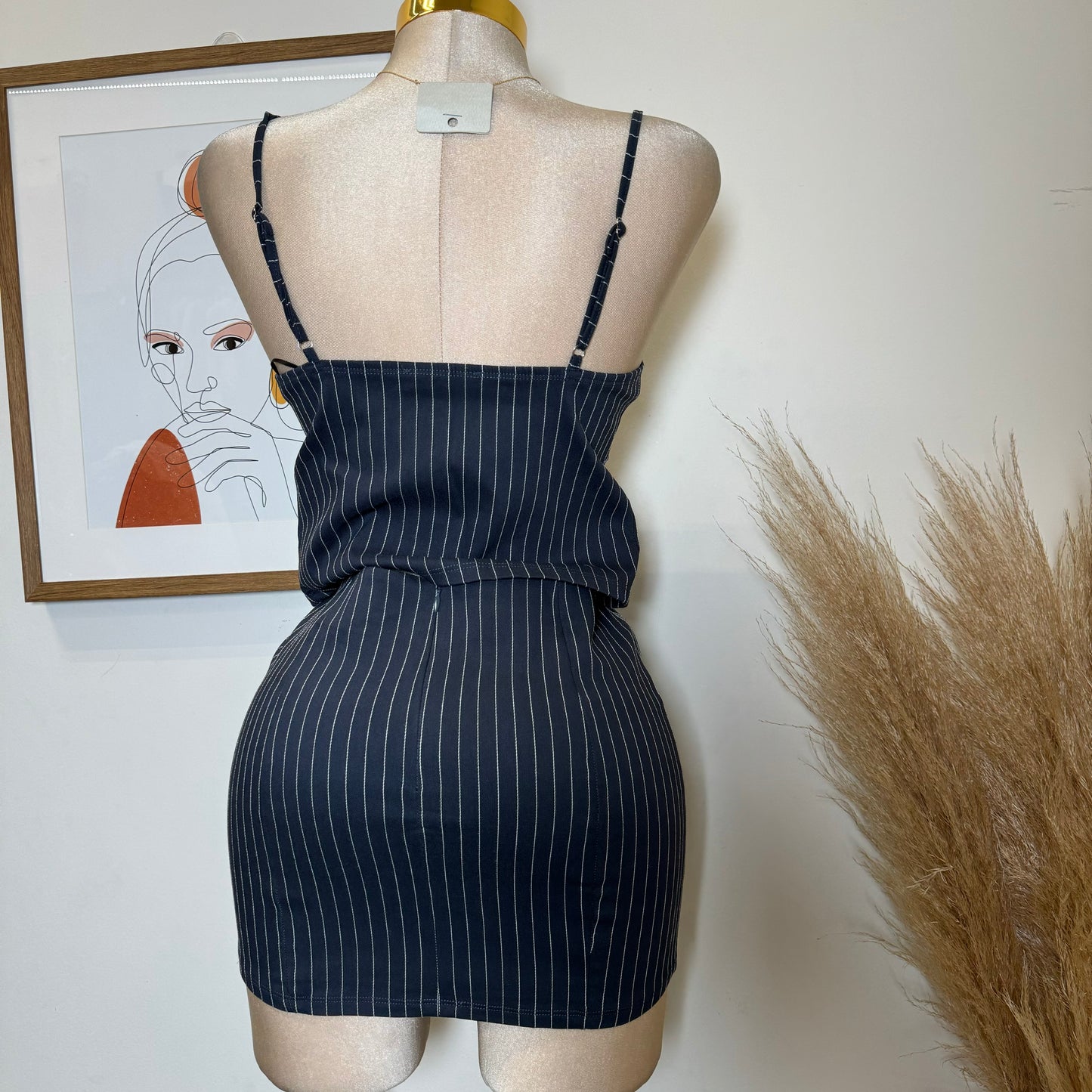 Mob Two Piece Set-Navy