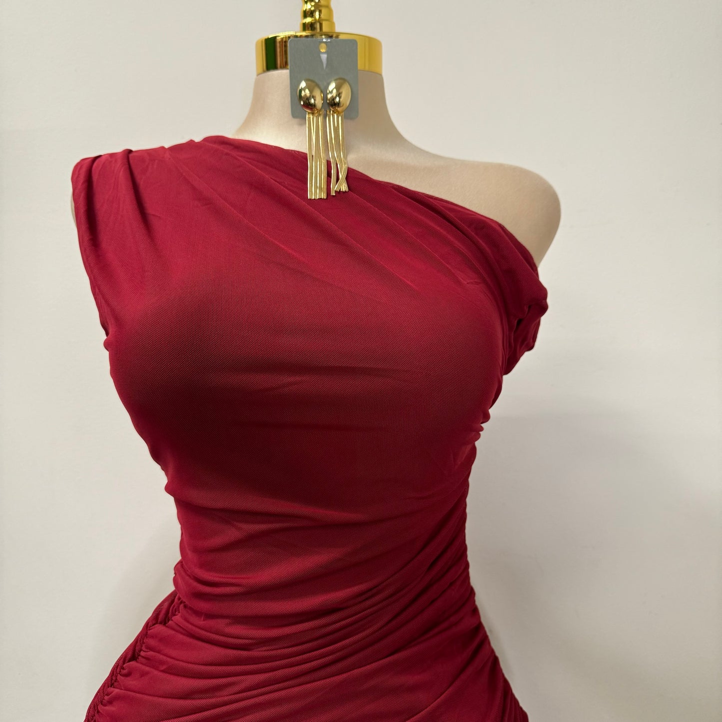 Luxi Dress-Red