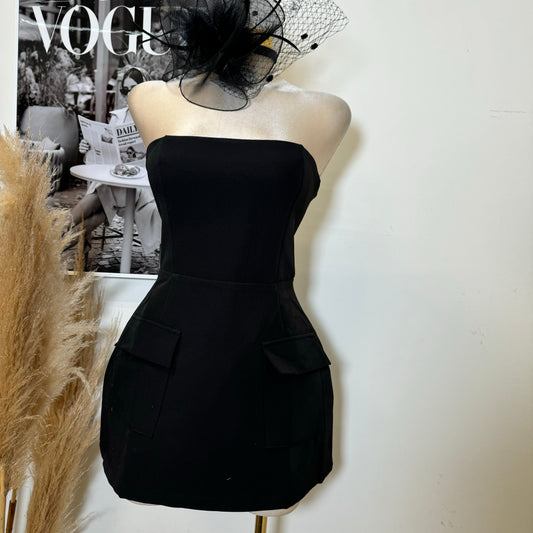 Dream Girl Dress-Black