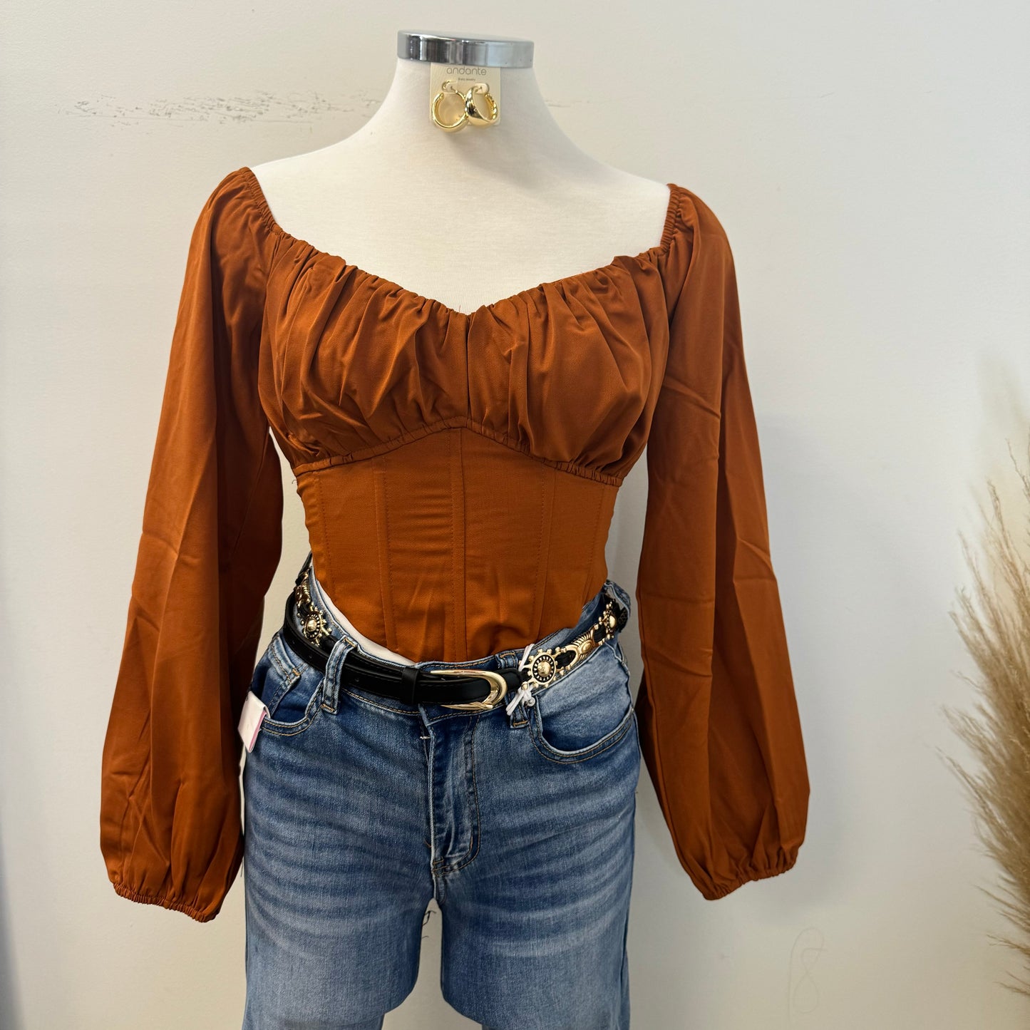 Y bailamos Top-Cognac