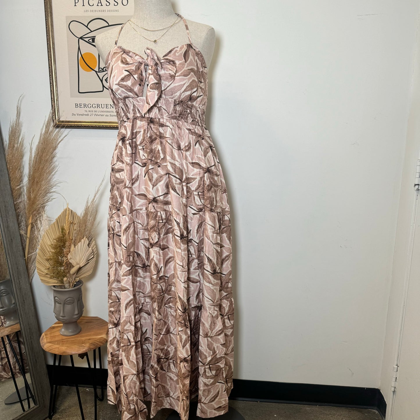 Rosita Plus size Dress-Blush