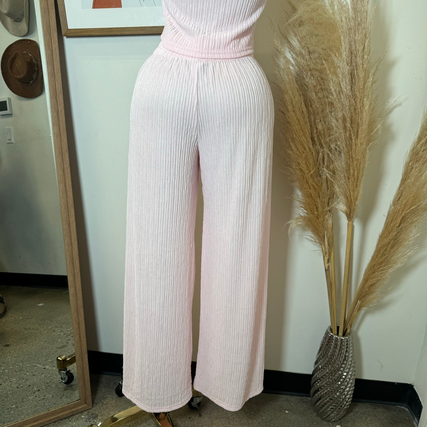 Tamara Two Piece Set-Baby Pink