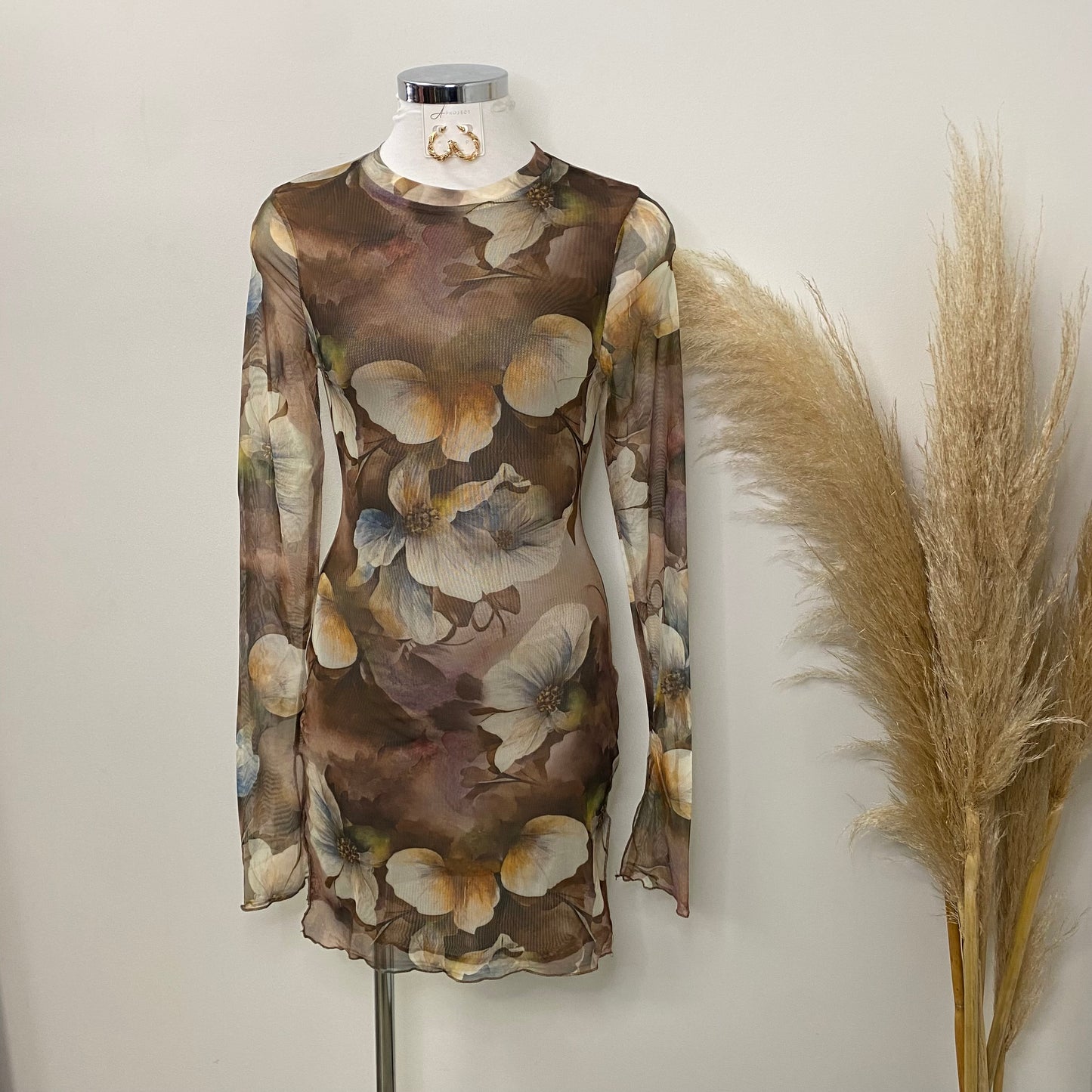 Limon Dress-Brown