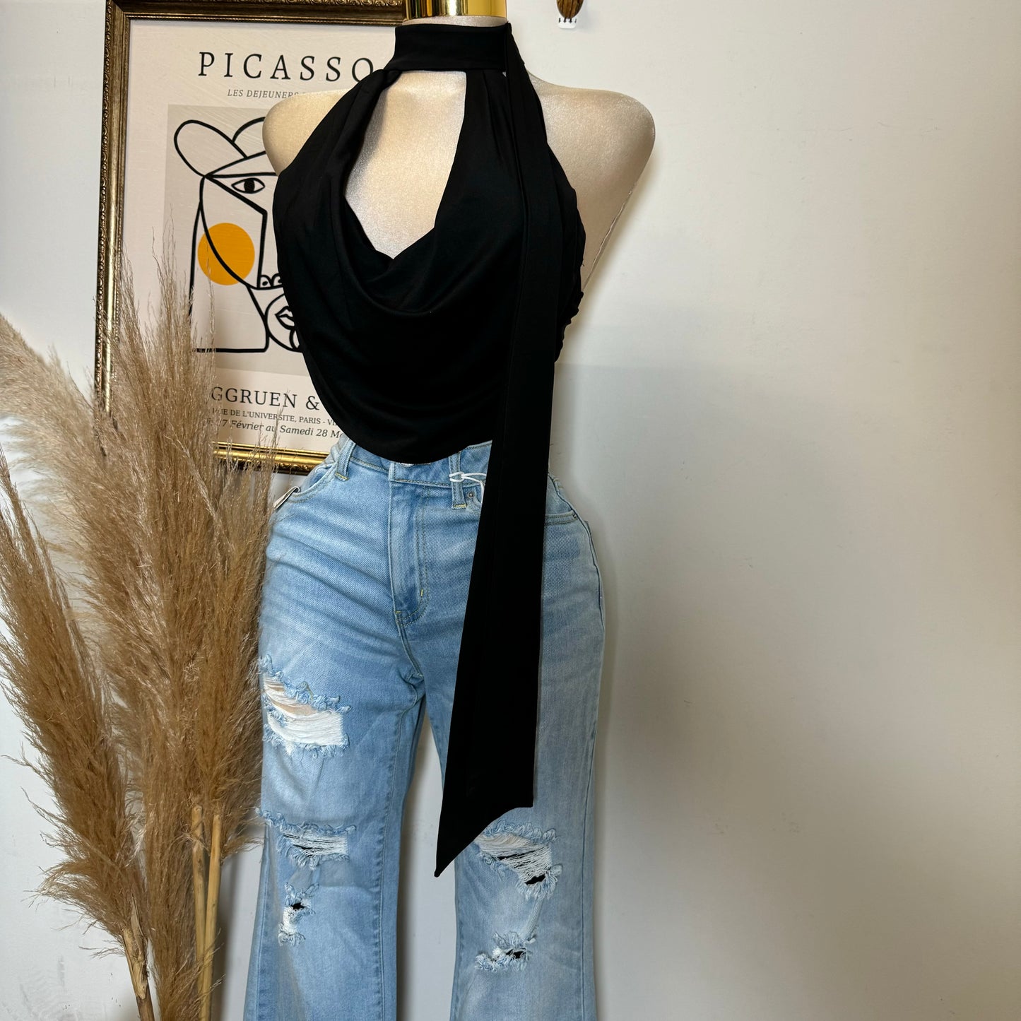 Evonne Top-Black