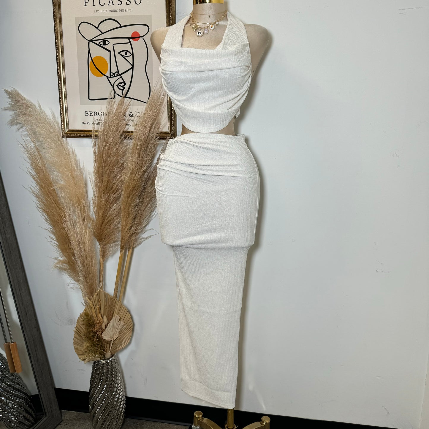 Coco Two piece Set-Cream