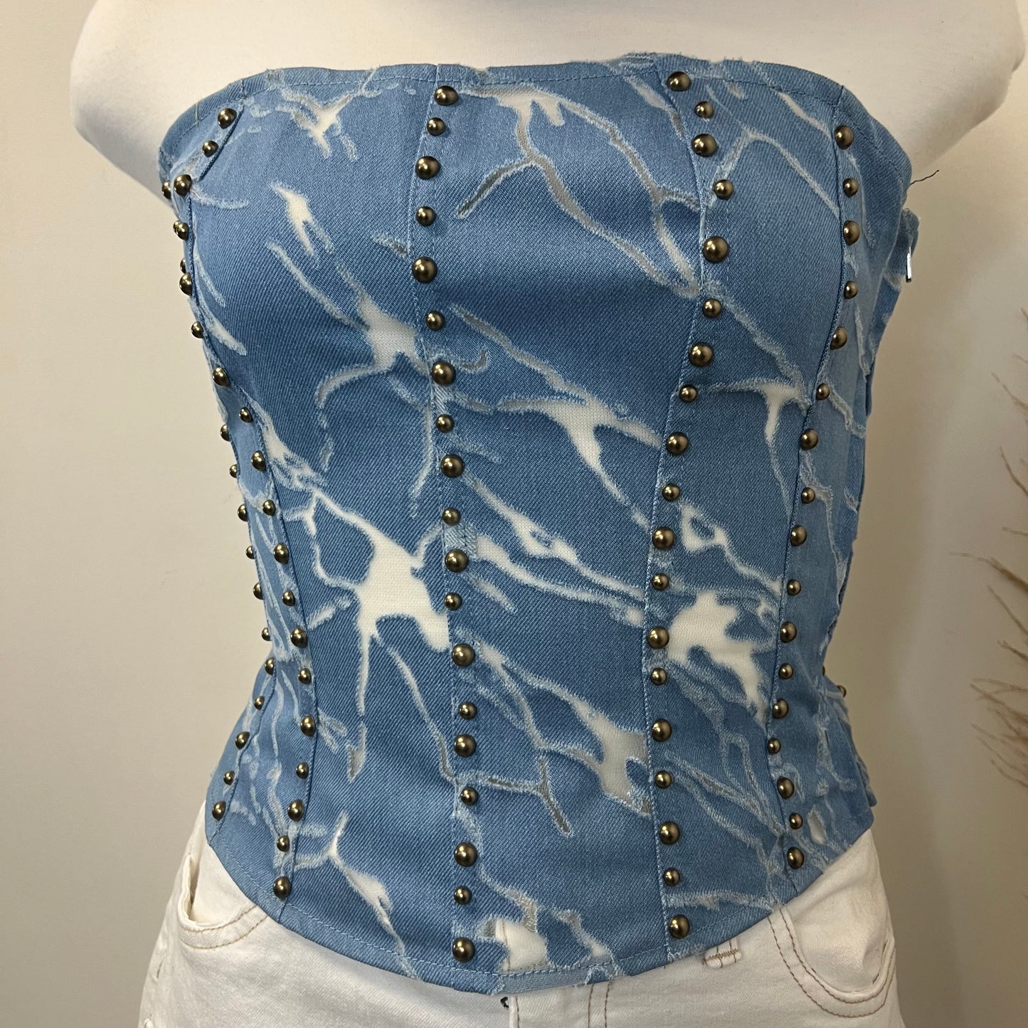 Pico Corset-Blue