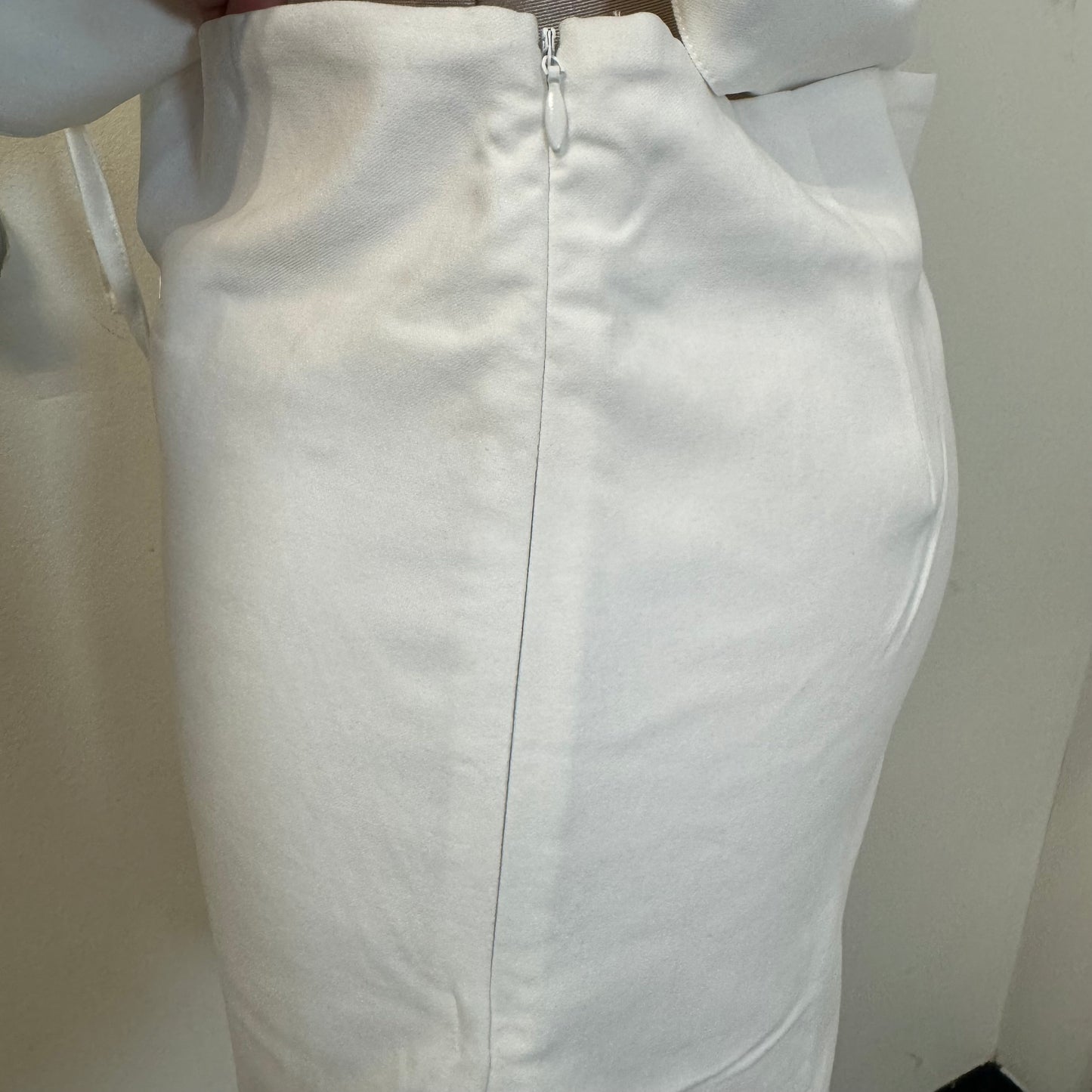 Ozi Skirt Set-White