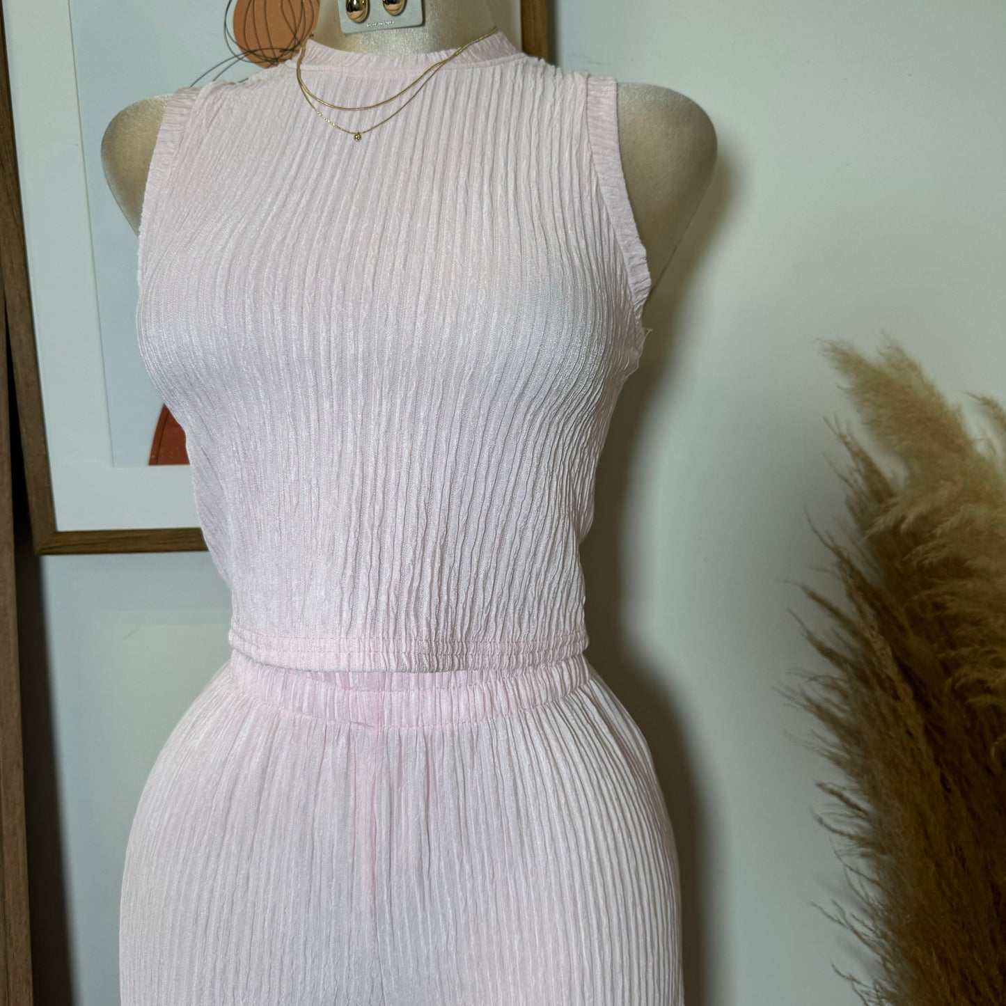 Tamara Two Piece Set-Baby Pink