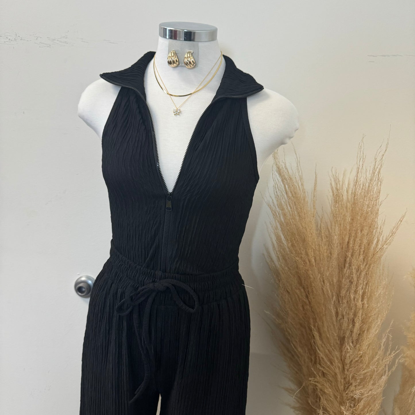 Verano Two Piece Set-Black