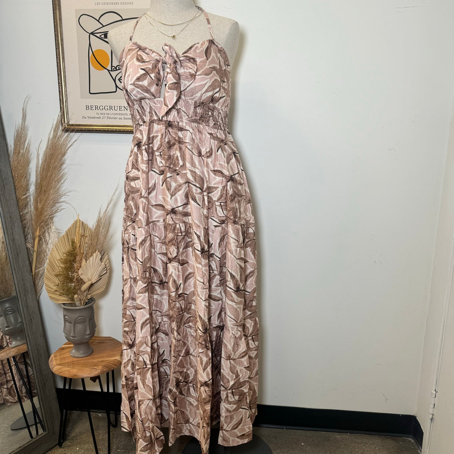 Rosita Plus size Dress-Blush