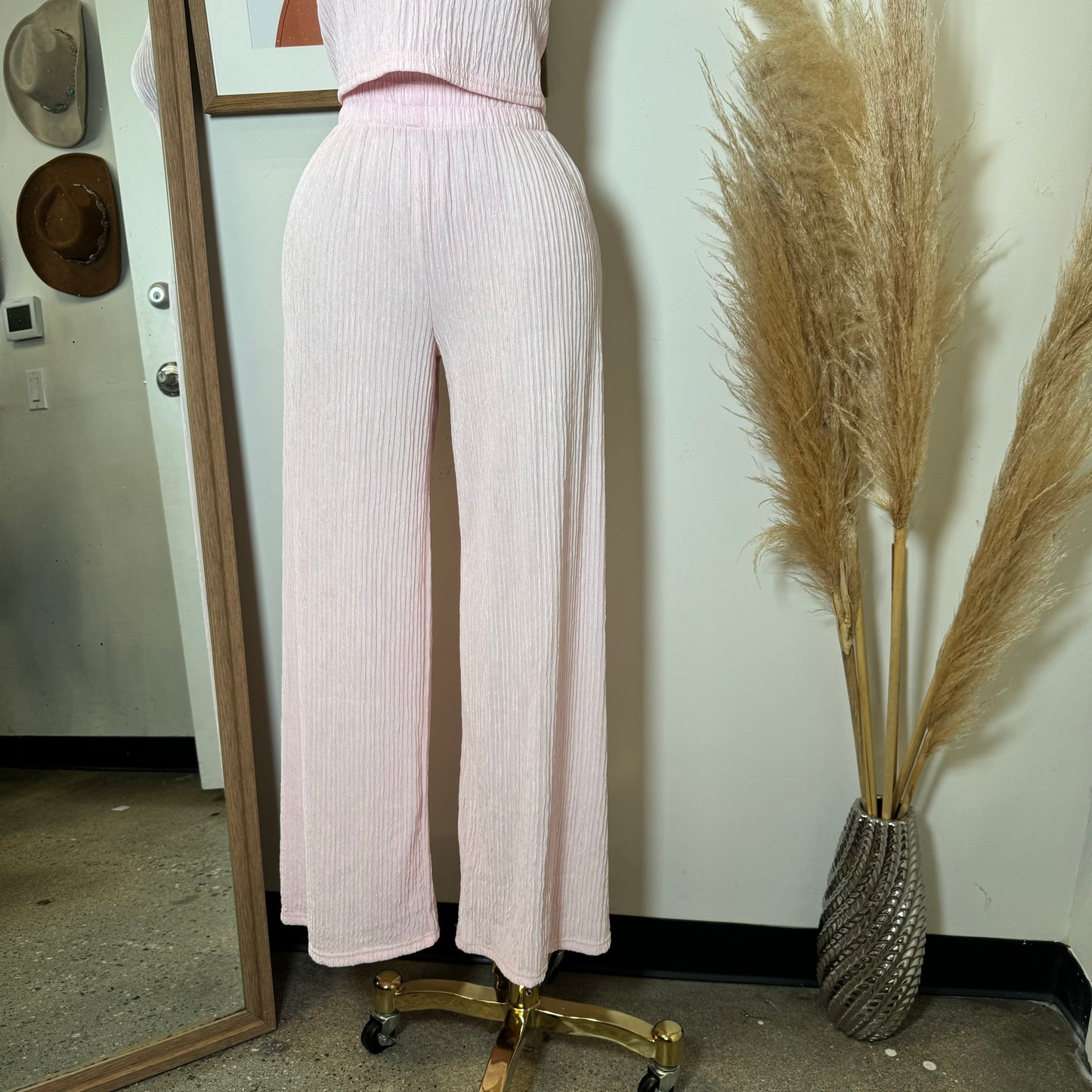Tamara Two Piece Set-Baby Pink