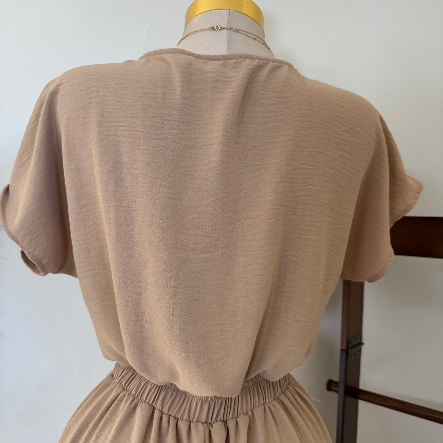 Comfy Pant Set-Khaki