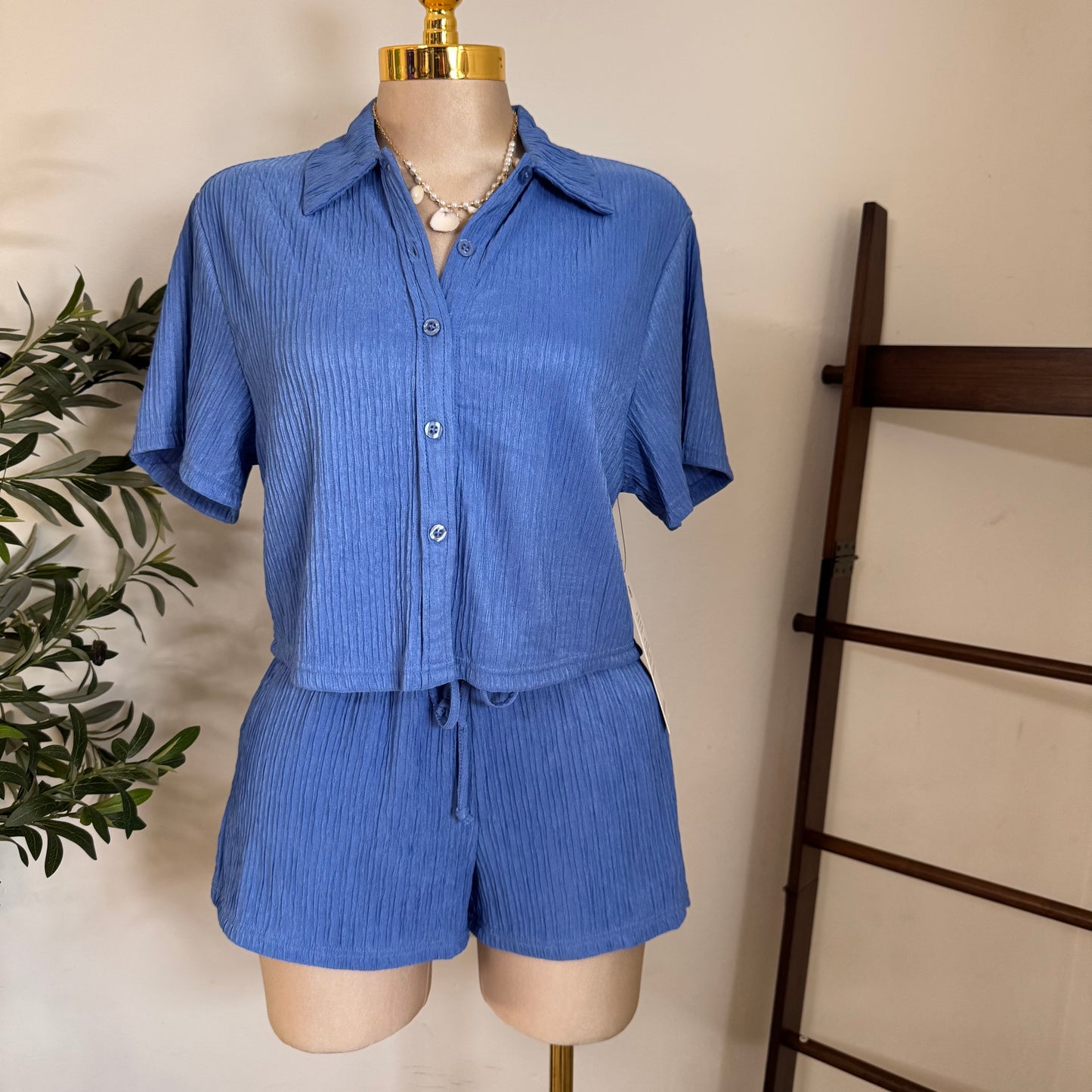 Loxi Short Set-Blue 2