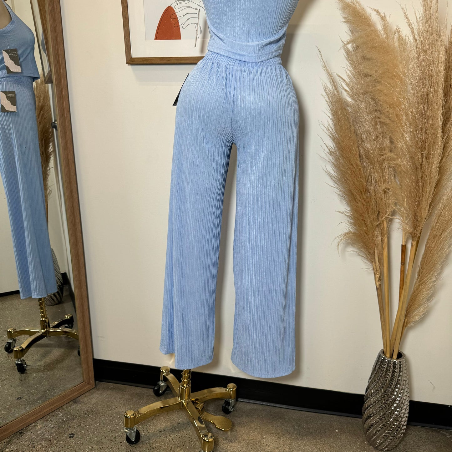Tamara Two Piece Set-Baby Blue