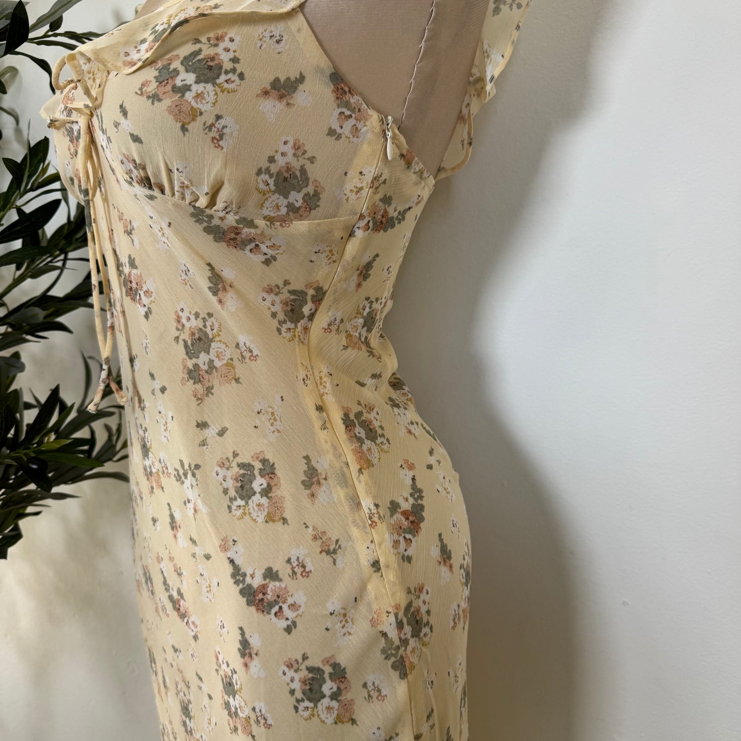 Ada Maxi Dress-Butter Yellow
