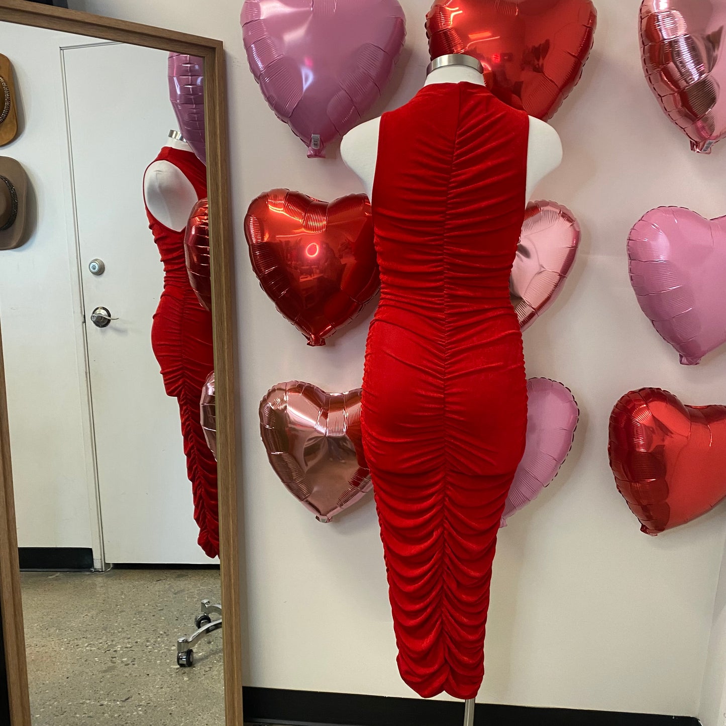Amor Dress-Red