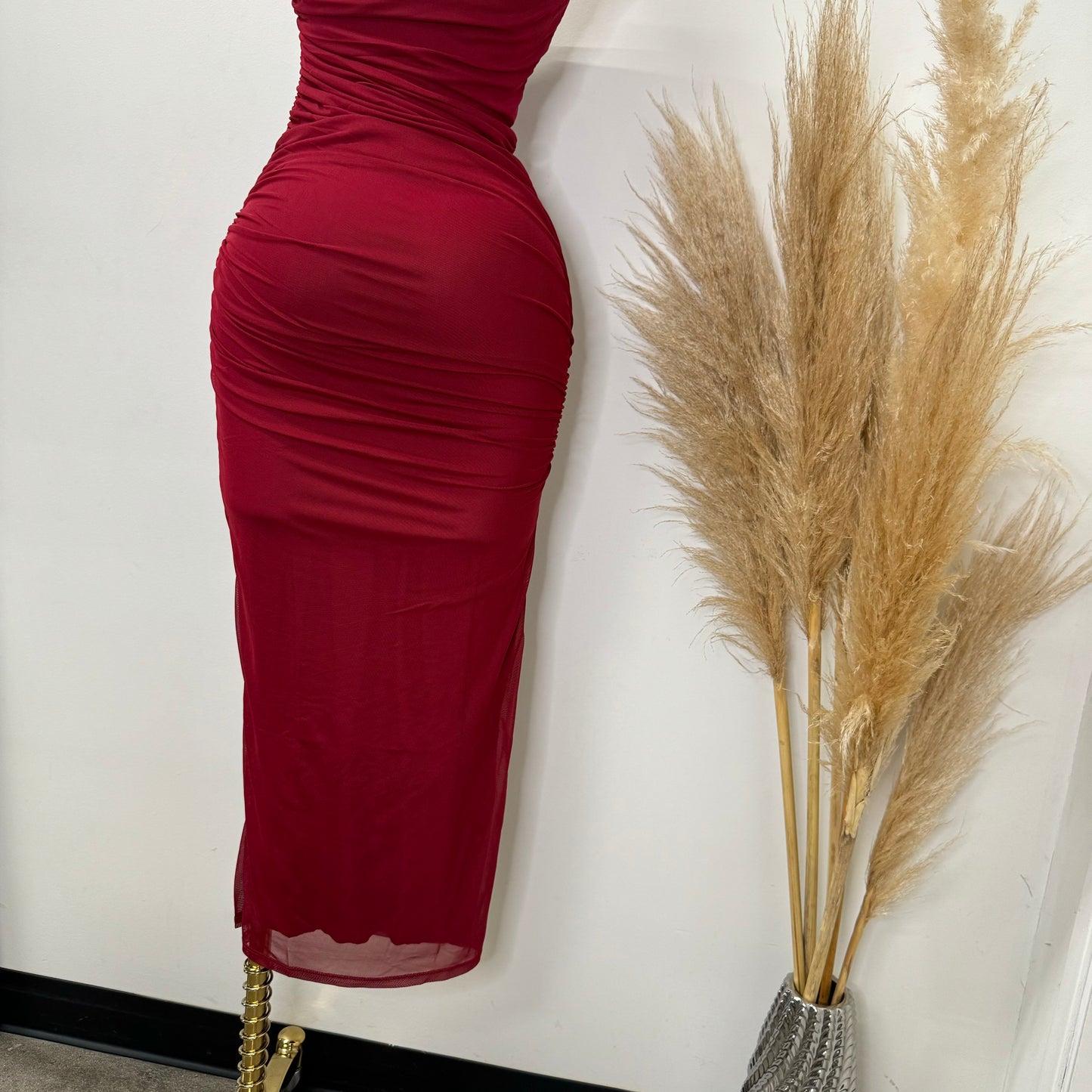 Luxi Dress-Red