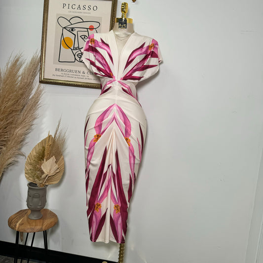 A Ella Bella Dress-Pink