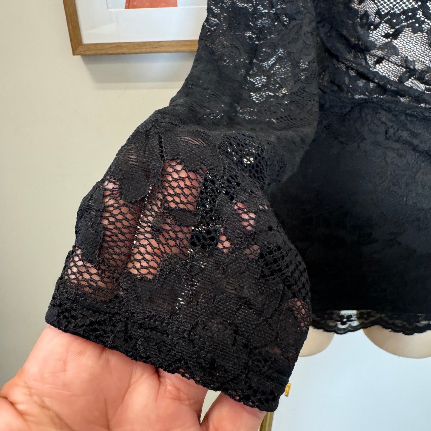 Sexy Lace Skirt-Black